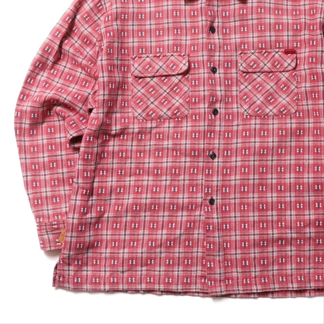 베어 Bear Pocket Pattern Flannel Shirt
 상품이미지3