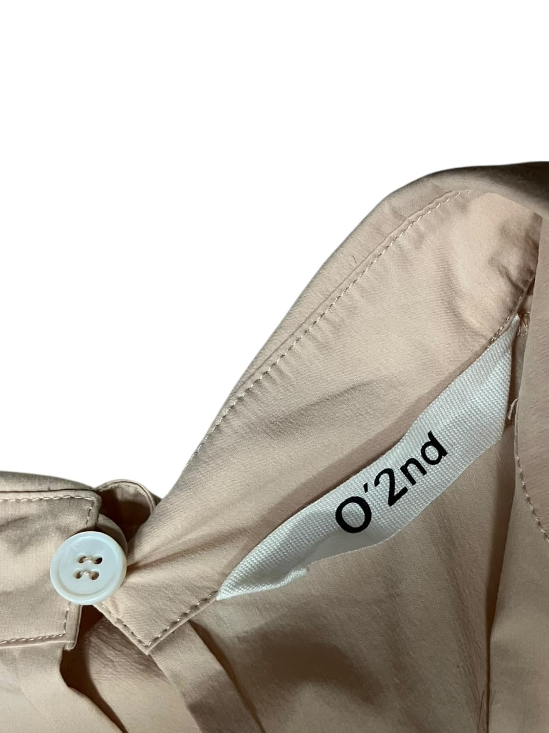 오즈세컨 연핑크 롱 플리츠 언발란스컷 원피스 S 상품이미지8