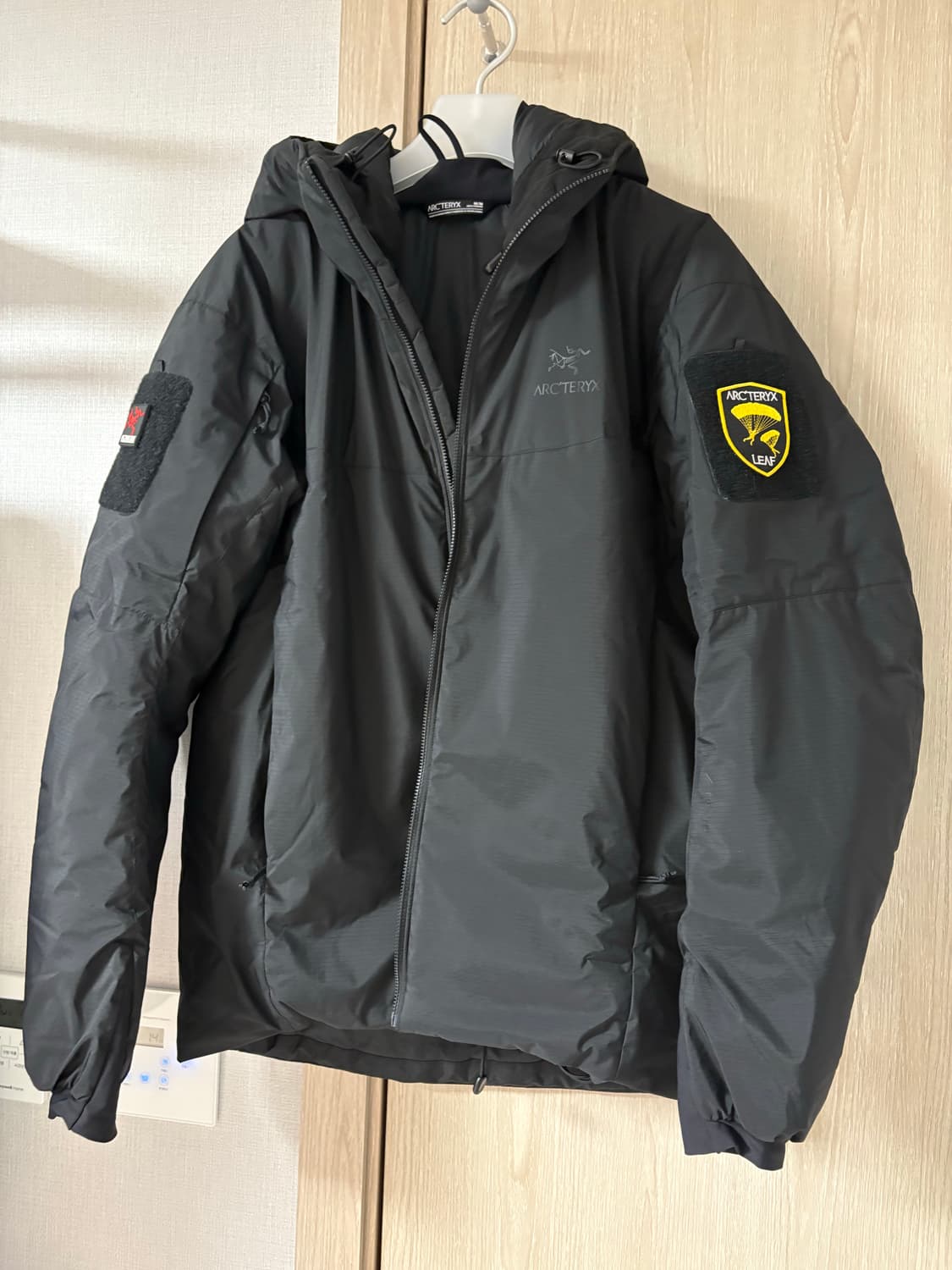 아크테릭스 리프 콜드 WX 후디 LT Gen2.1 블랙 M (패치3개 같 상품이미지1