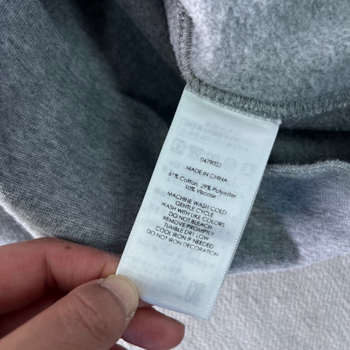 95 폴로랄프로렌 빅포니 그레이 후드티 상품이미지6