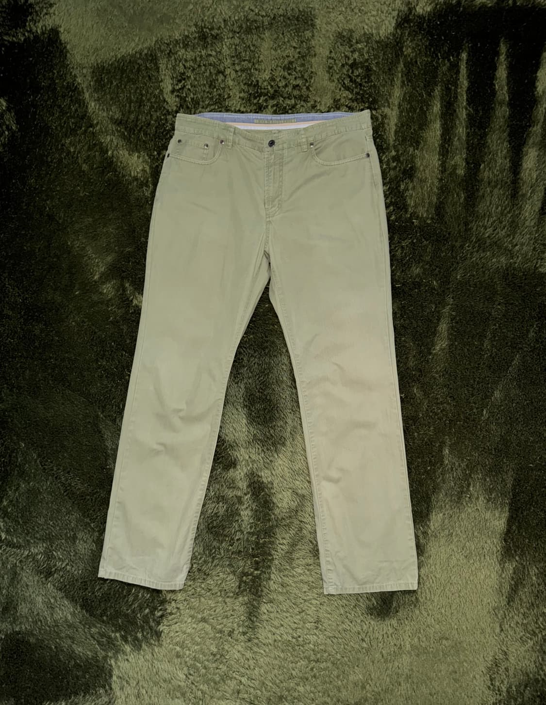 [35X32] L.L.Bean 엘엘빈 5포켓 피마 코튼 팬츠 올리브 상품이미지1