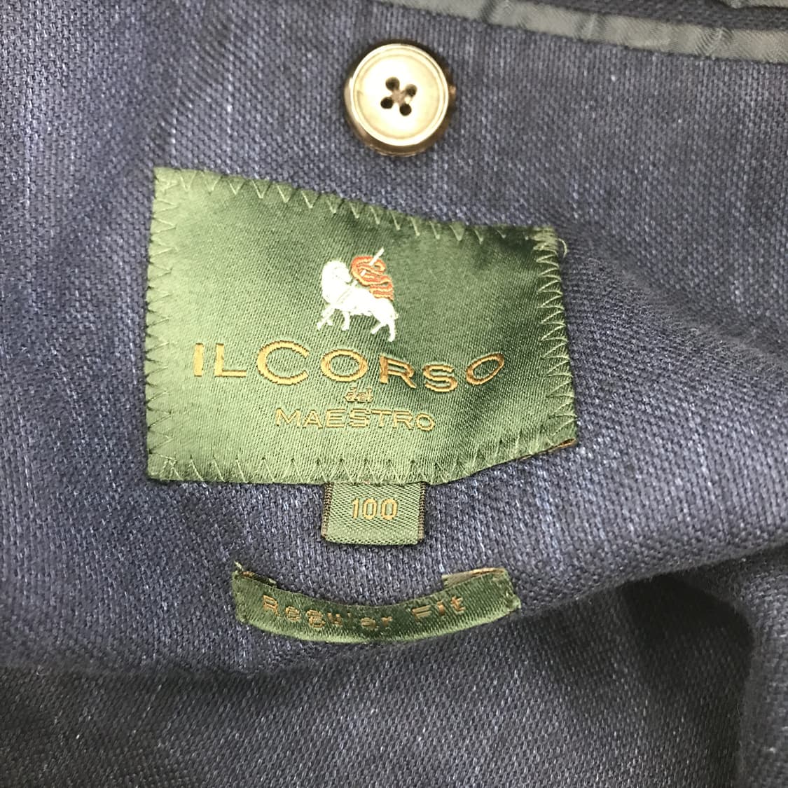 일꼬르소 ILCORSO 네이비 코튼자켓 [100] 상품이미지5