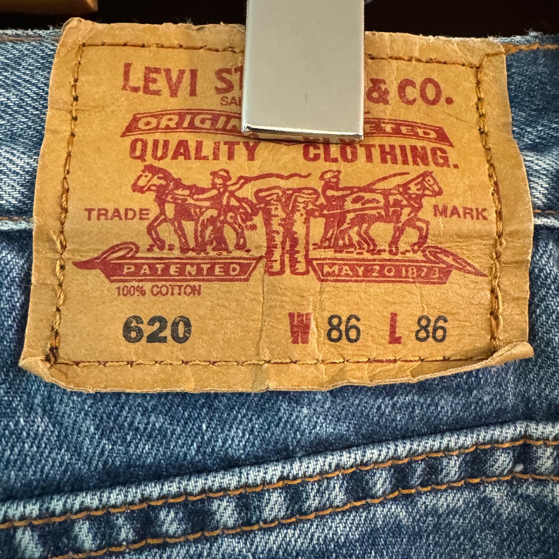 90s한국판) 리바이스 620 청바지 W31 상품이미지10