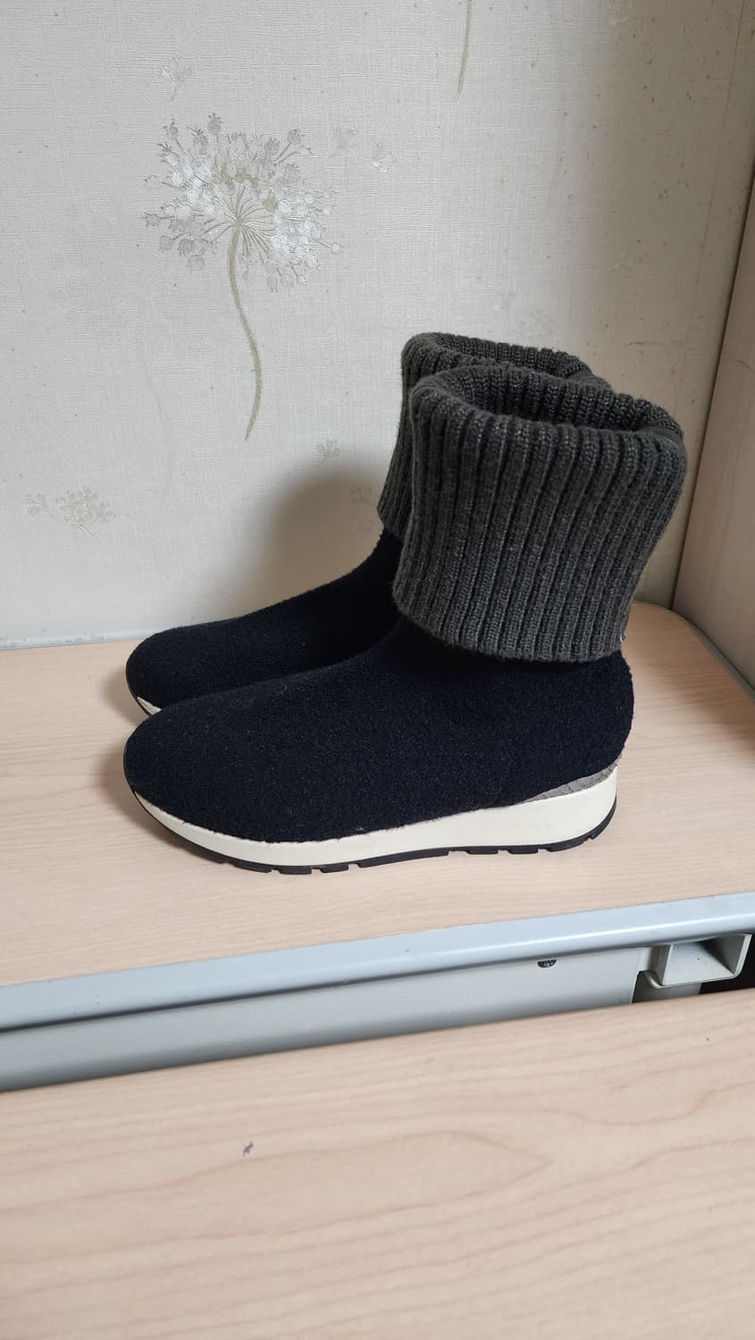 LEBEIGE 니트 삭스 부츠 상품이미지3