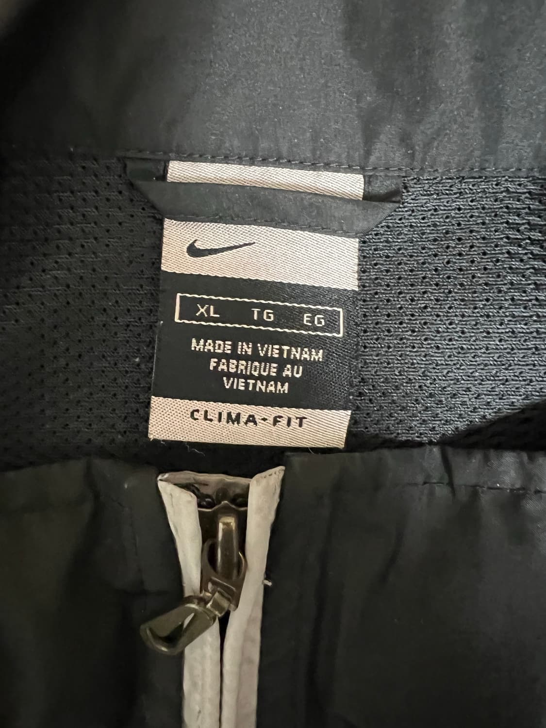 00s 일본 나이키 솔로 스우시 올드스쿨 블랙 바람막이 윈드브레이커 상품이미지3