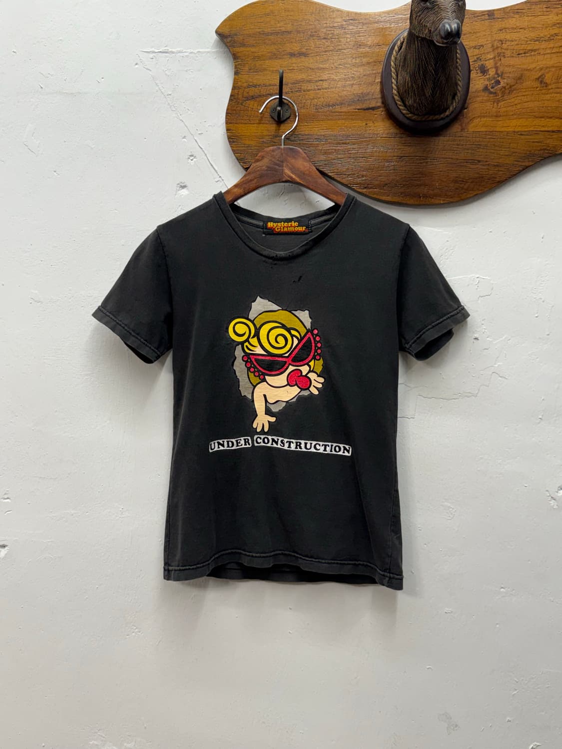Hysteric Glamour Under Construction T-Sh 상품이미지1