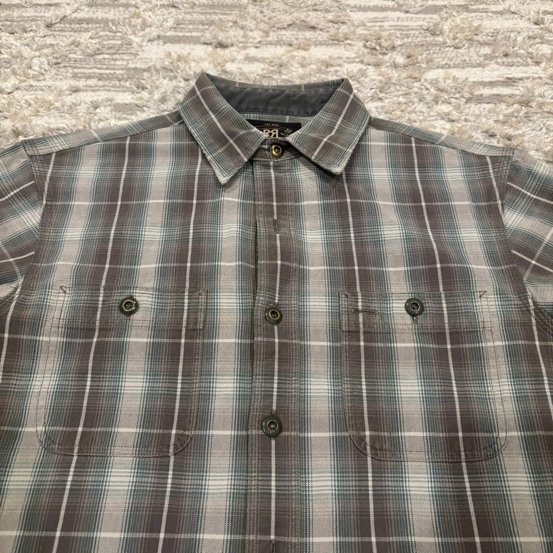 RRL 더블알엘 플래드 자카드 워크셔츠 상품이미지3