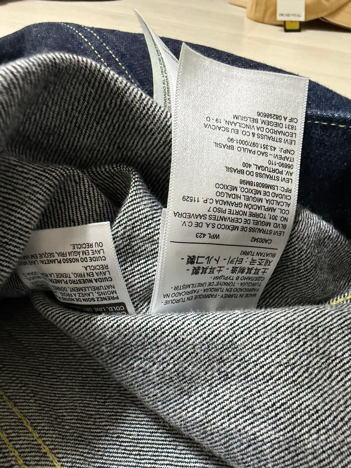 LVC 557 3세대 데님 트러커 자켓 상품이미지4