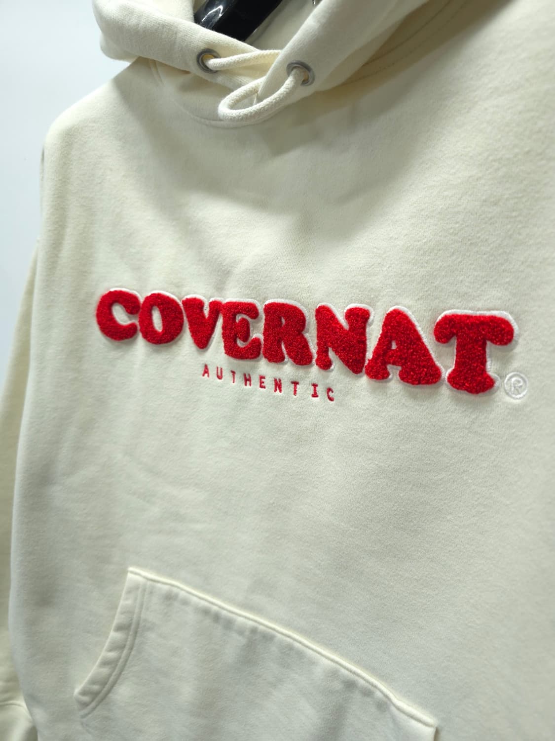 커버낫 부클자수 오버핏 후드 (여성 SMALL) 상품이미지3