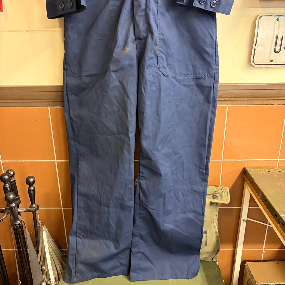미군 오리지널 커버올 38R Size (95-100) 상품이미지3