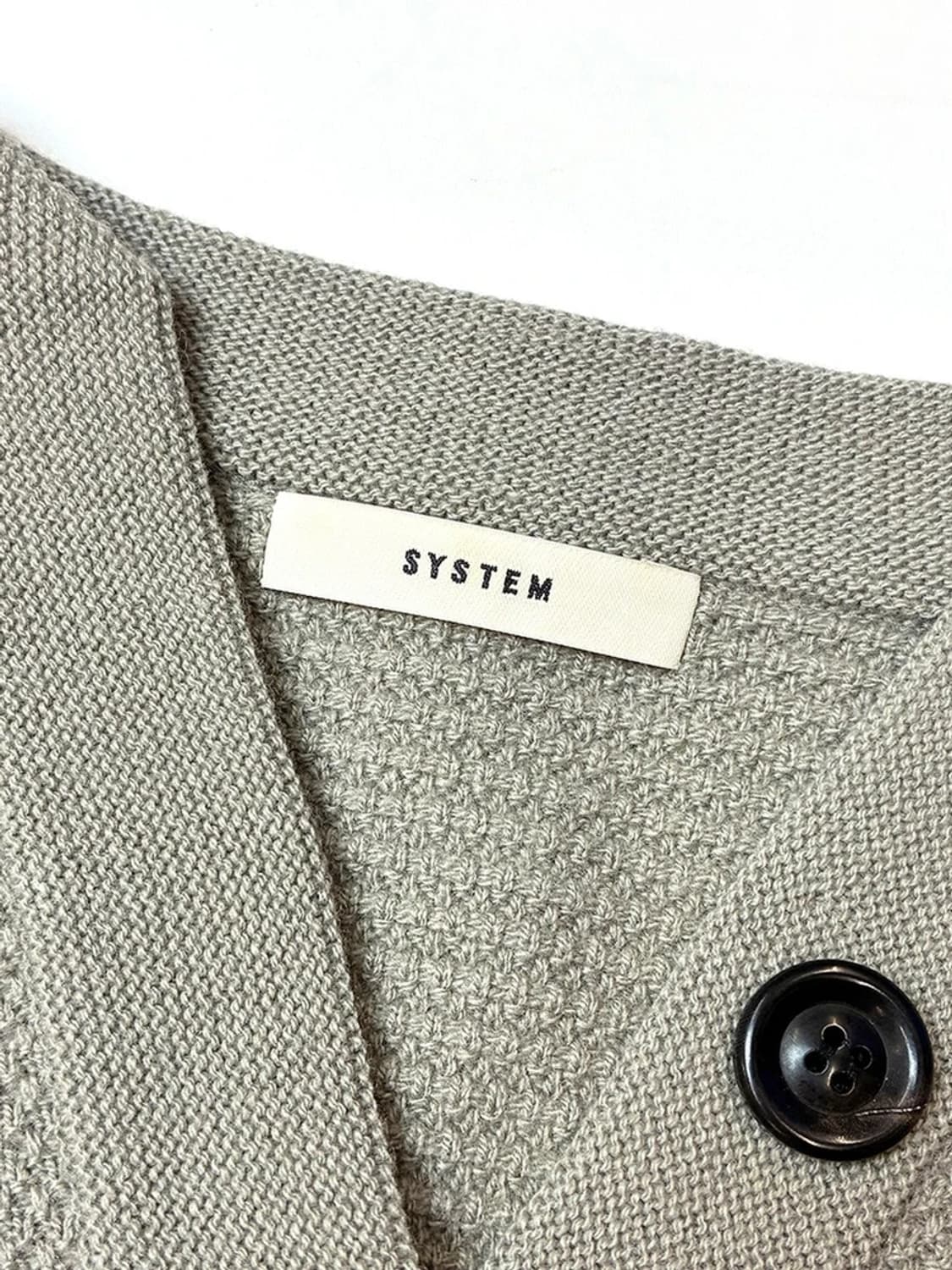 시스템 19FW 버튼 폴로 울 캐시미어 버튼 니트 PN5108 상품이미지4