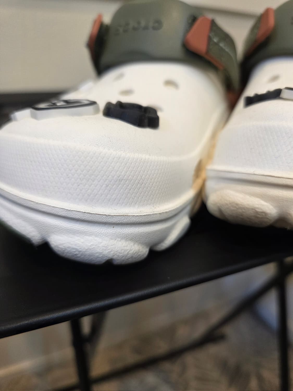 크록스 화이트 클로그 샌들 상품이미지5