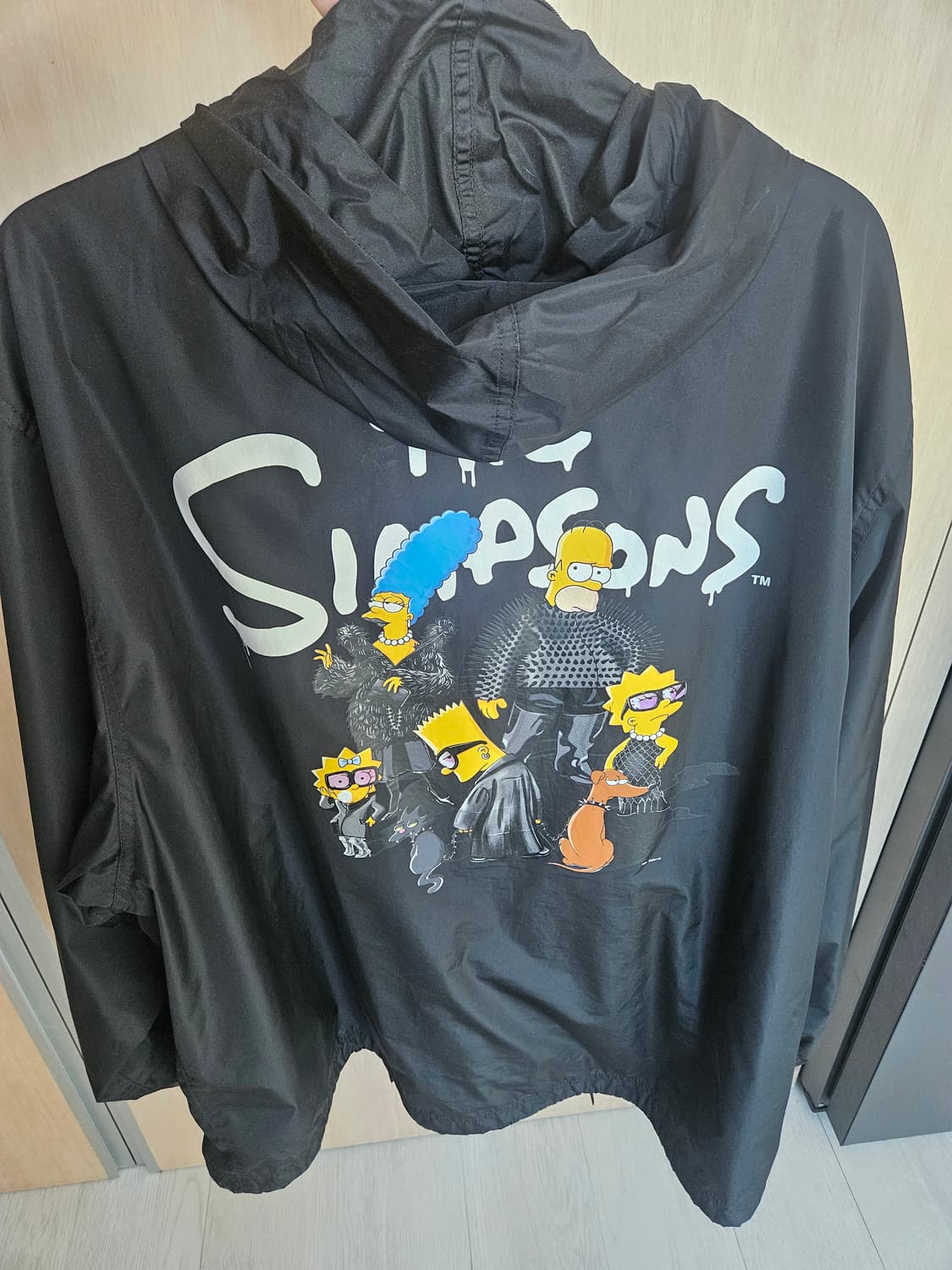 발렌시아가 더 심슨 바람막이 s 오버핏 상품이미지2