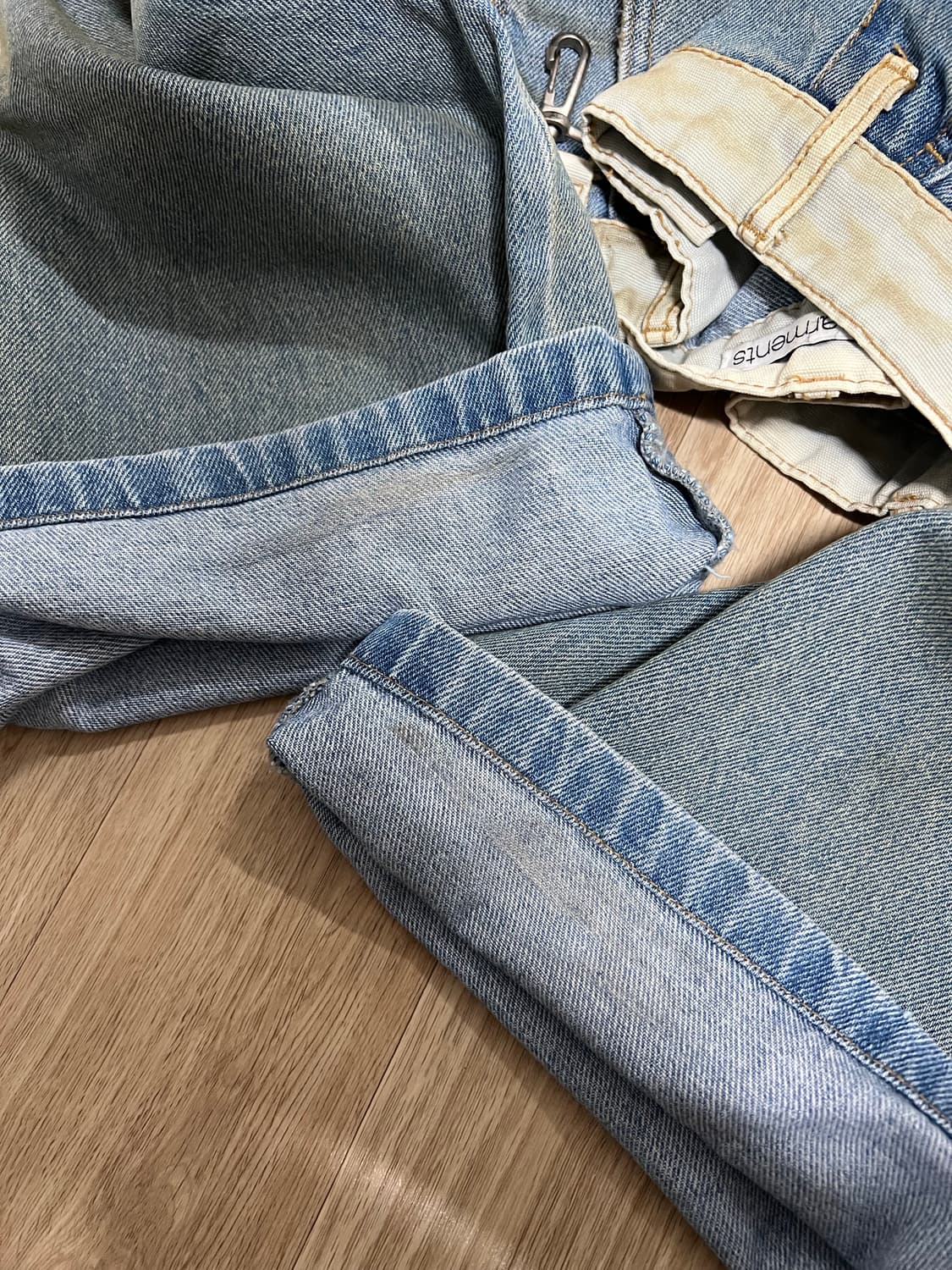 [slowgarmennts]슬로우가먼츠 더티 워싱 데님 팬츠 S 상품이미지5