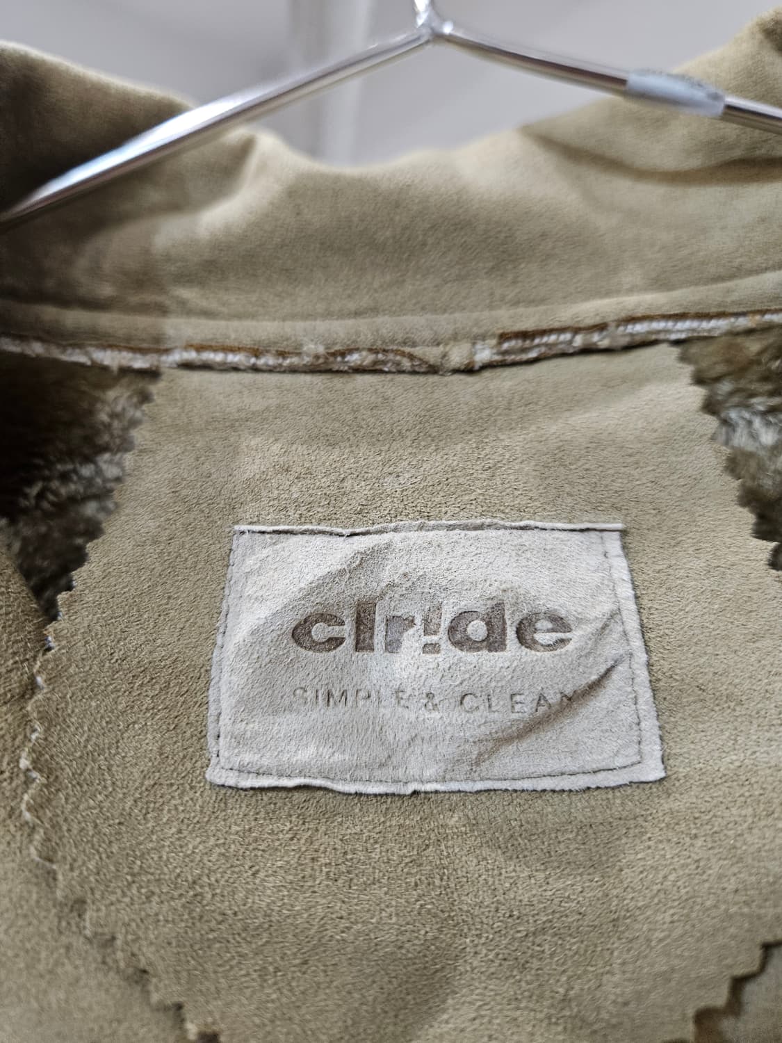 스웨이드 더플 코트 상품이미지3