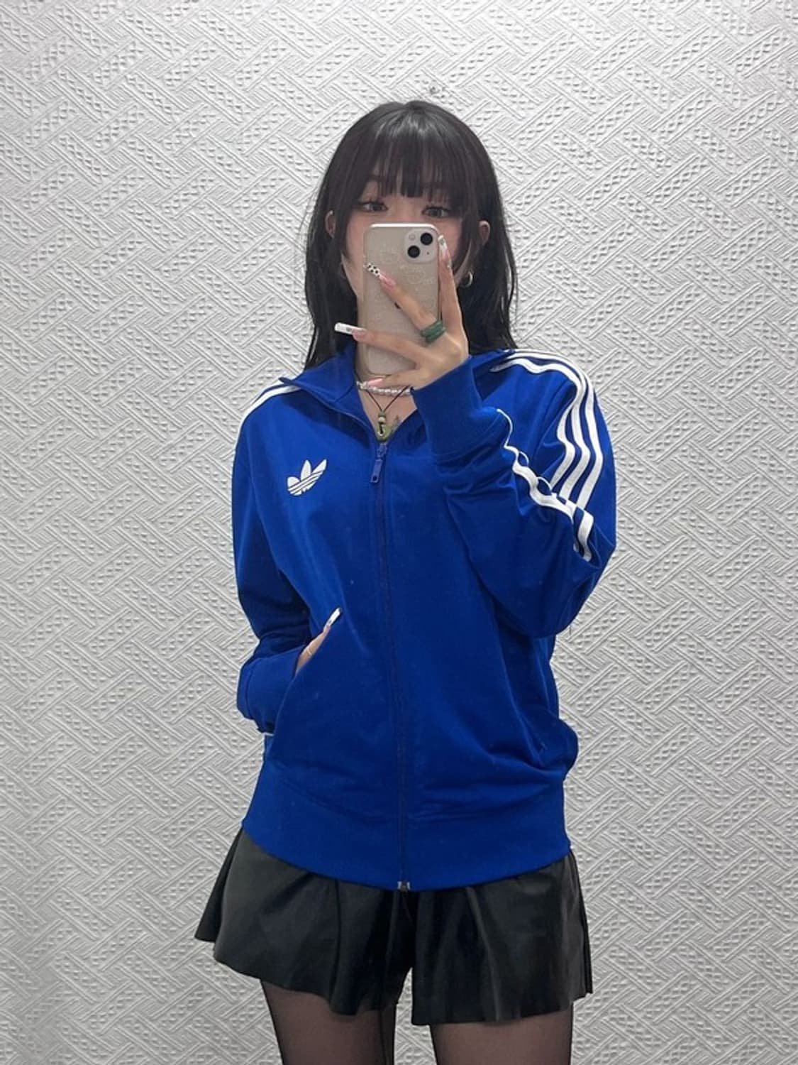 아디다스 레트로 00's 파이어버드 딥블루 져지 집업 85 C11095 상품이미지1