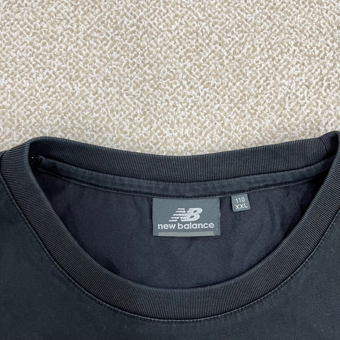 110 뉴발란스 백로고 반팔 티셔츠 0219M 상품이미지2