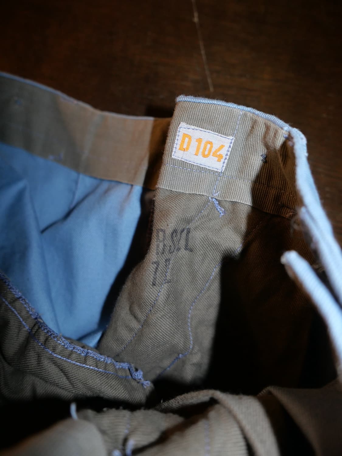 vtg Swedish army pants 상품이미지2