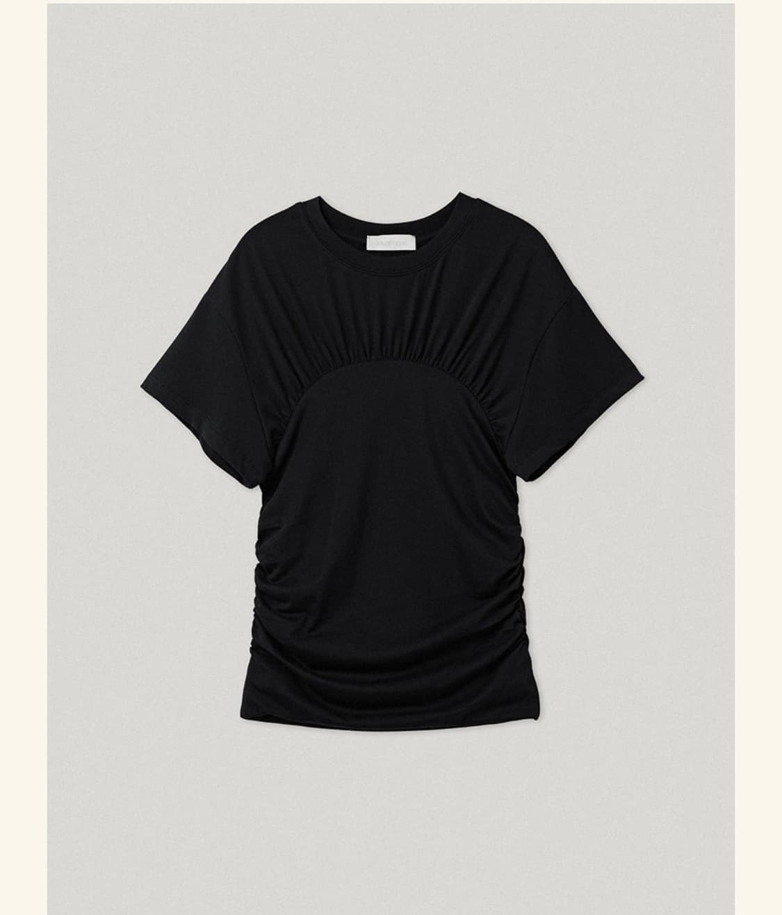 스무드무드 Peptide Tee Black 상품이미지2