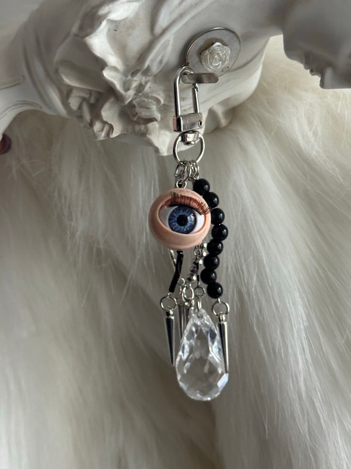 punky eye keyring black  상품이미지2