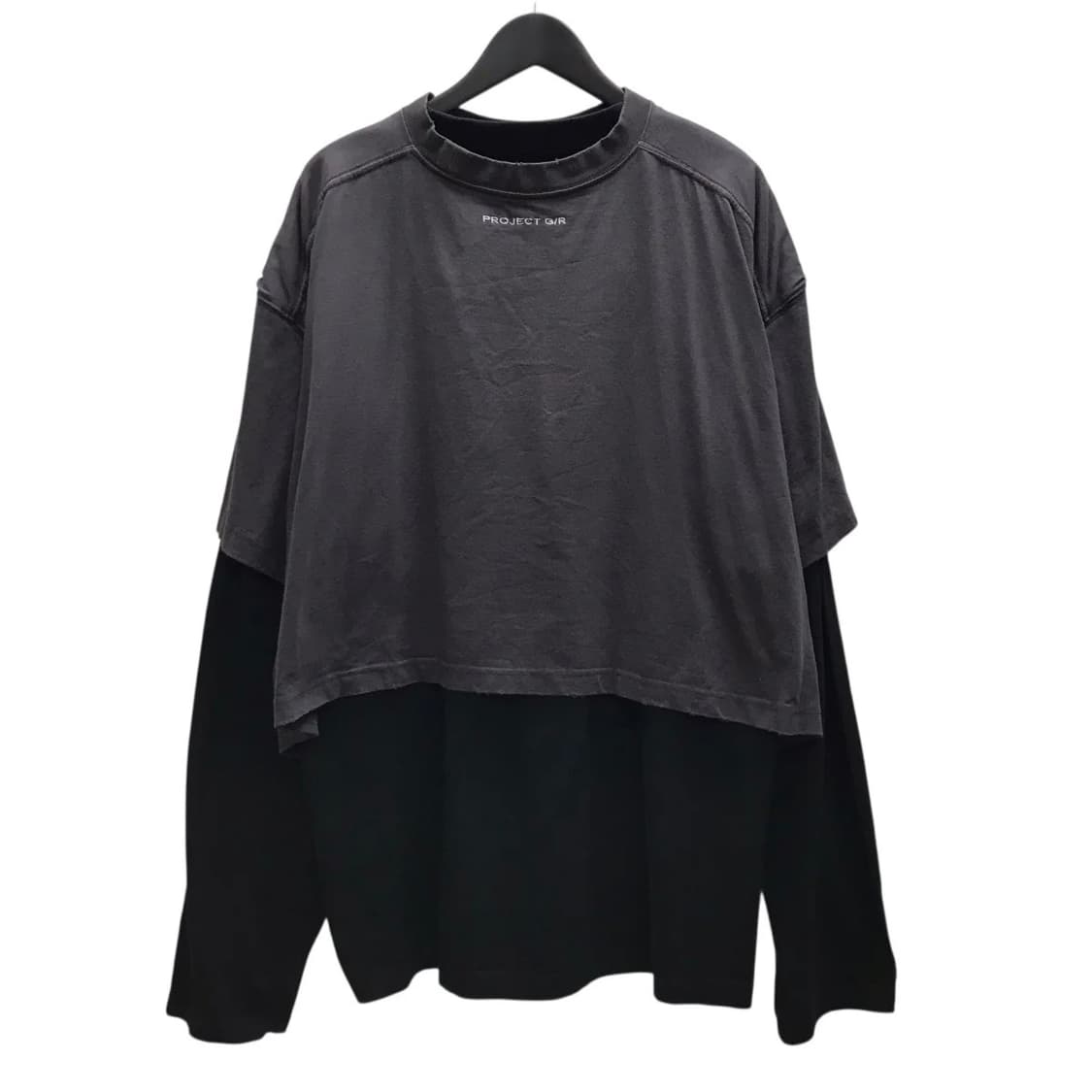 PROJECT G/R print  Layered T-shirt 상품이미지1