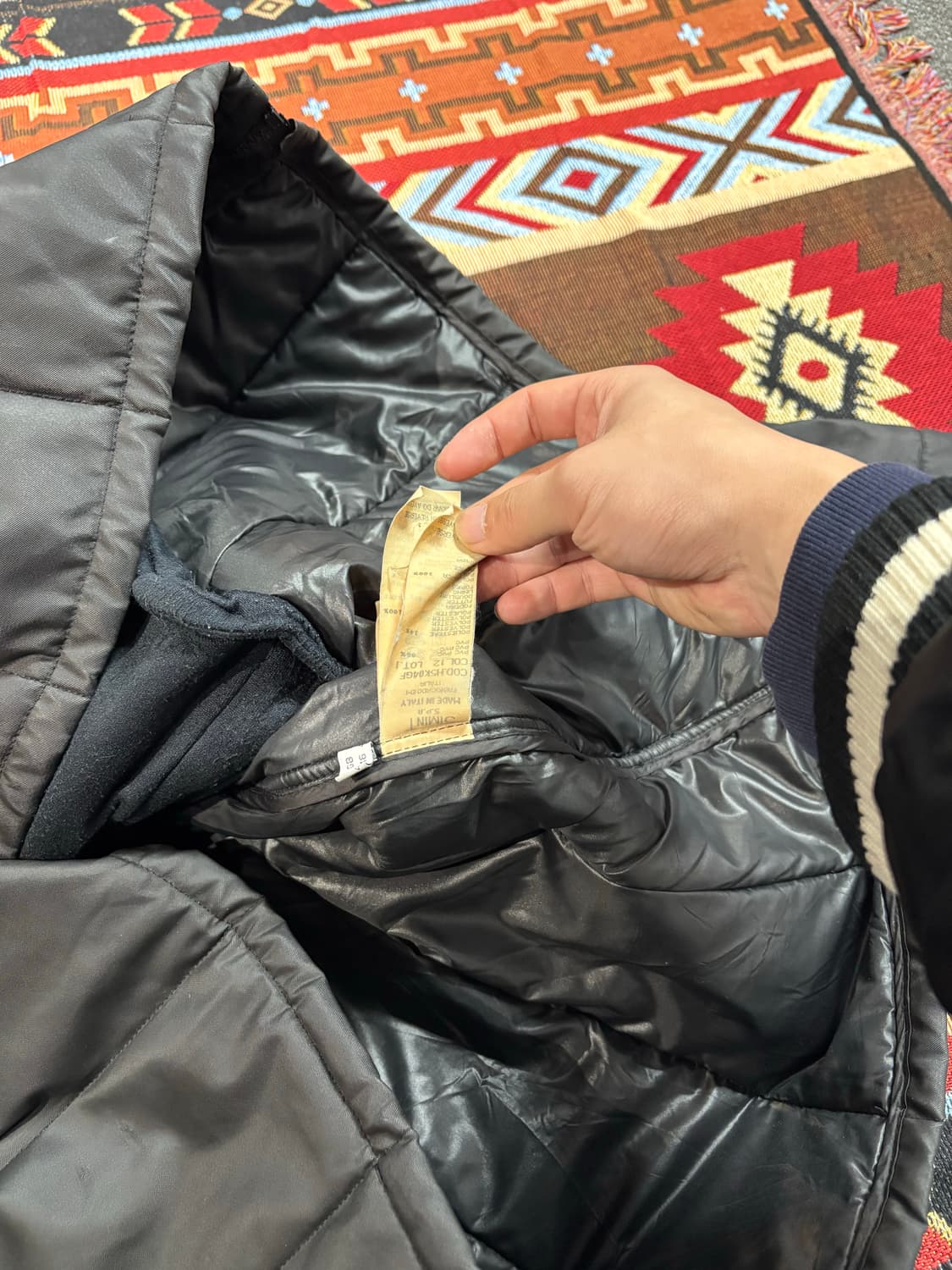 아르마니 진스 이테리 롱 파카 자켓 상품이미지5