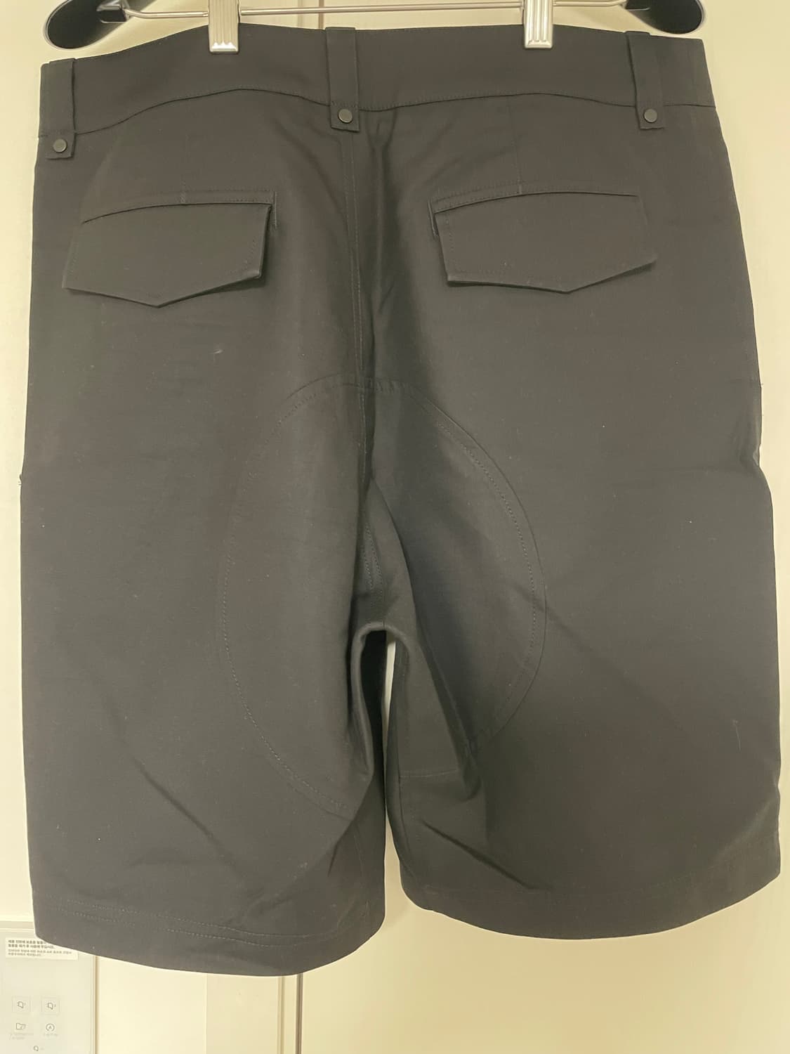 디올 버클 블랙 카고 쇼츠 상품이미지2