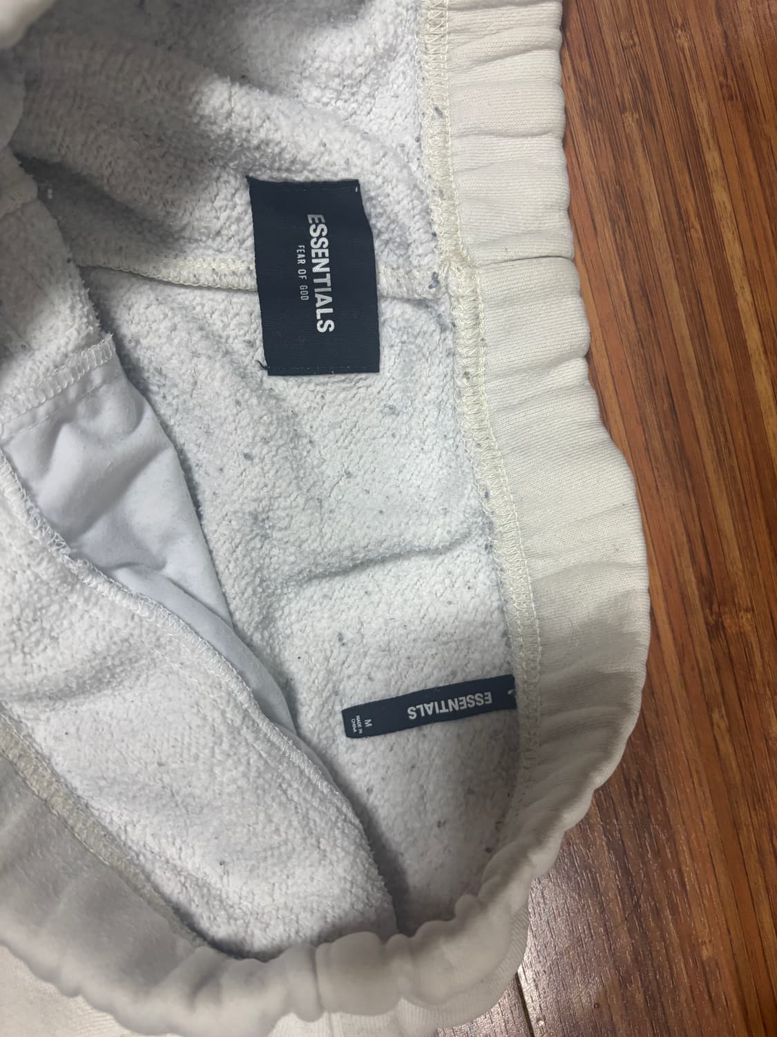 피어오브갓 에센셜 조거팬츠 크림 M 상품이미지3