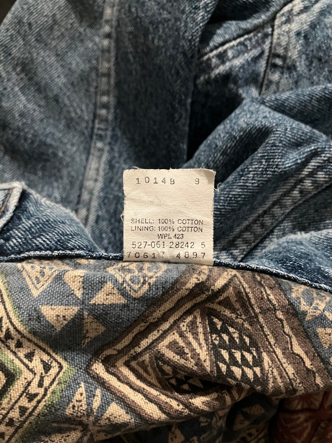 🇺🇸 90s USA 빈티지 리바이스 70617 3세대 트러커 자켓 상품이미지9