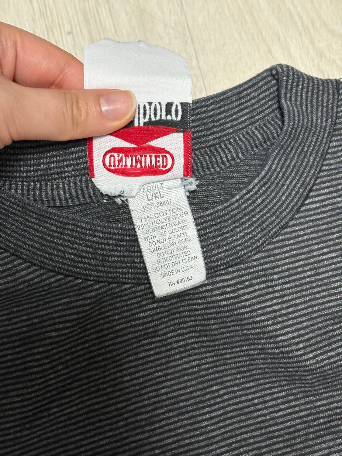 🇲🇽 90s 말보로 스트라이프 포켓 반팔 상품이미지5