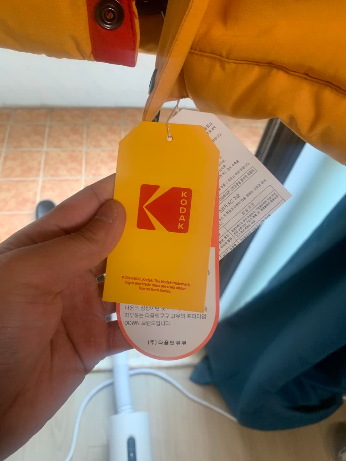 코닥 정해인 메일러 패딩 새상품 L 사이즈판매 합니다 상품이미지9