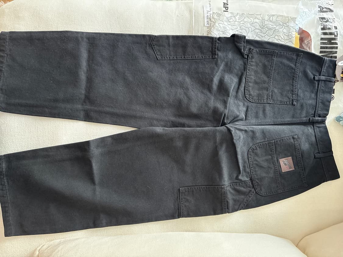 베이프 데님 팬츠 블랙 M 상품이미지5