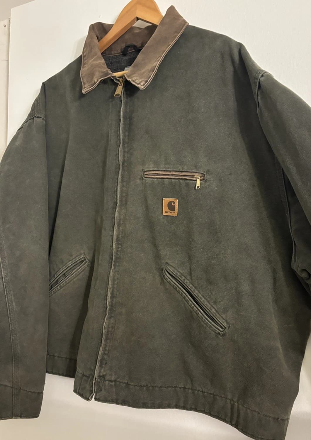 칼하트 J97 빈티지 디트로이트 자켓 모스 그린 상품이미지2
