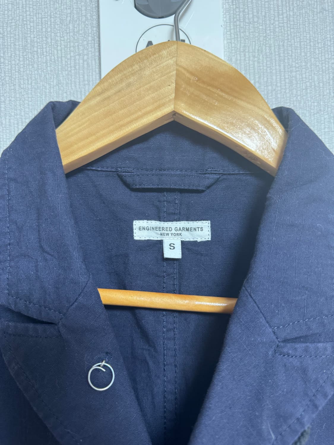 엔지니어드 가먼츠 베드포드 자켓 다크네이비 코튼립스탑 상품이미지2