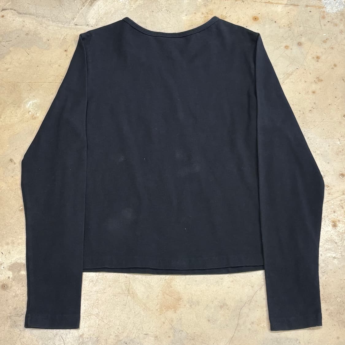 XL 할리데이비슨 여성용 블랙 크롭 롱슬리브 상품이미지3