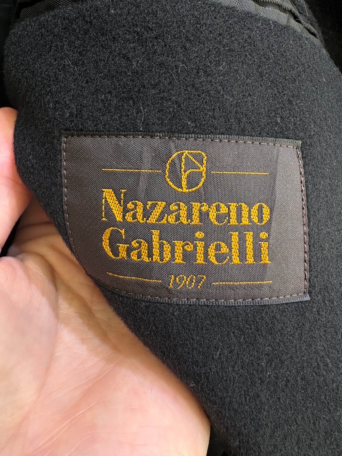 NAZARENO GABRIELLI 캐시미어코트 상품이미지6