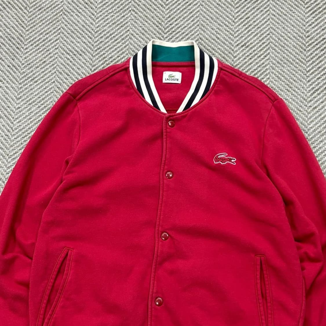 라코스테 빈티지 바시티자켓  v2020 상품이미지3