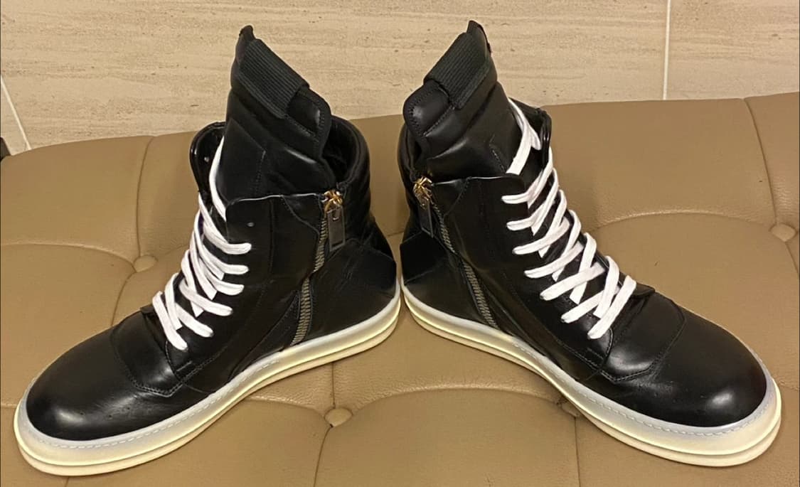 [40] 릭오웬스 지오바스켓 하이탑 스니커즈(미사용) 상품이미지3