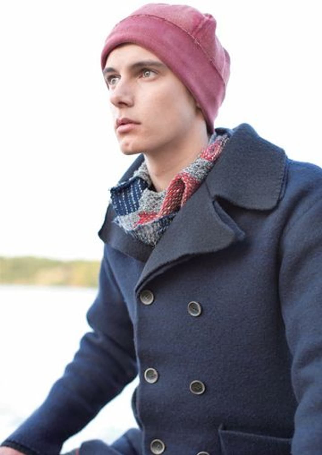 캐피탈 더블 레이어드 울 코트 레이디스 상품이미지9