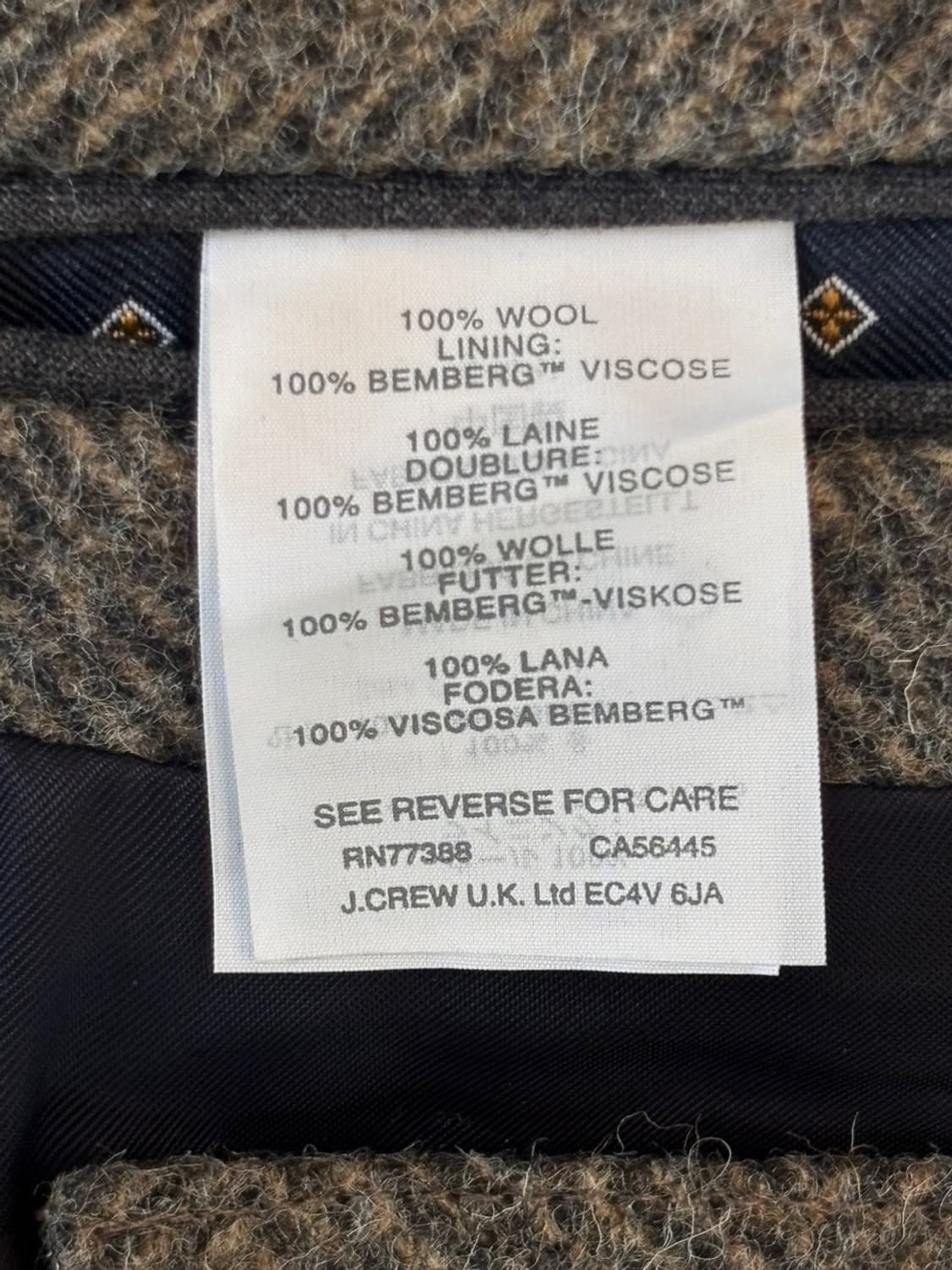 Vintage J.Crew Wool Coat 상품이미지8