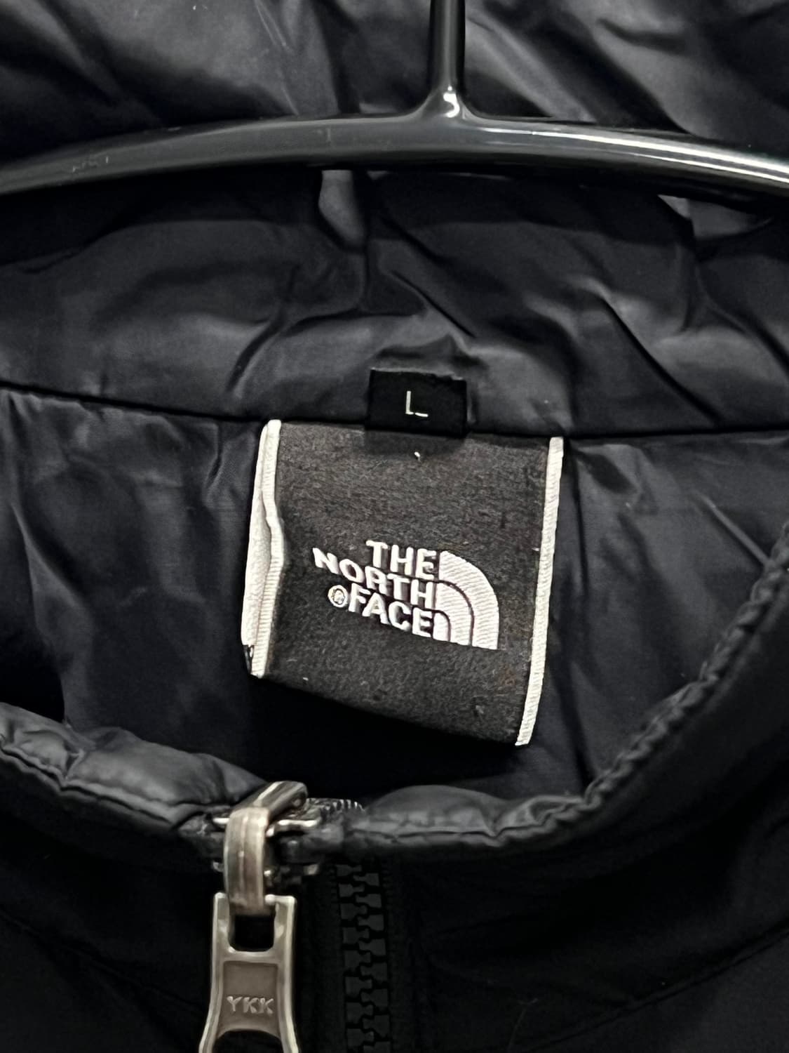 노스페이스 내피 솜 패딩 블랙 상품이미지4