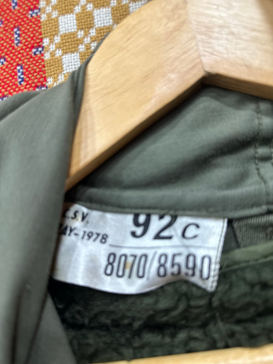 70s 프랑스 m64파카. 92c 105사이즈 상품이미지6