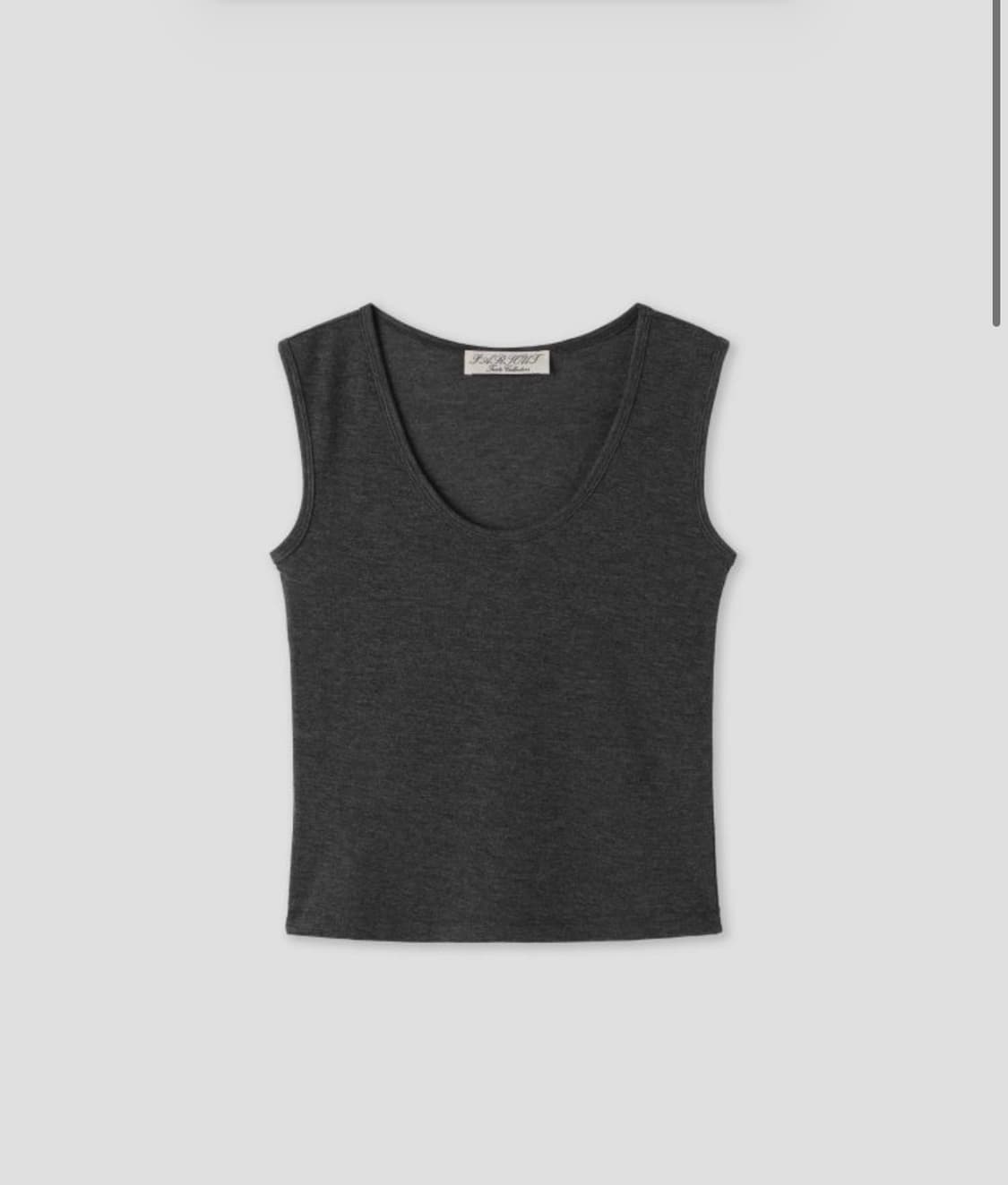 파크투 Essential Binding Top, skirts 챠콜 상품이미지1