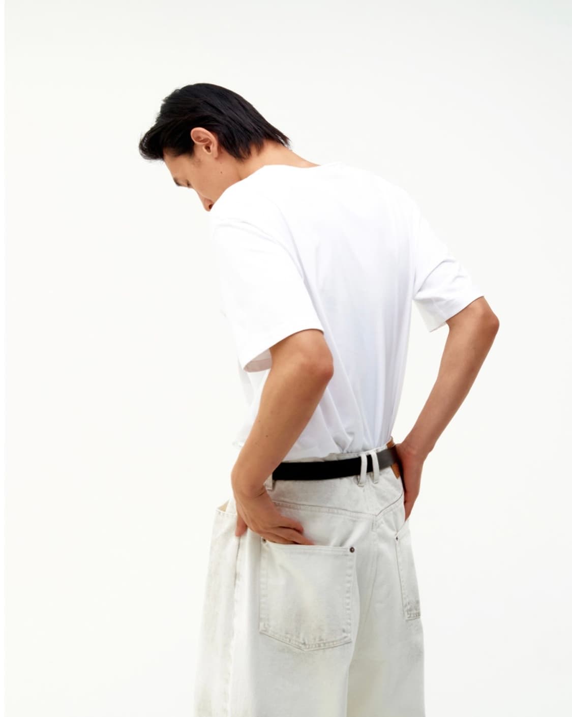 Coor 쿠어 세미오버핏 티셔츠 새상품 택O 상품이미지3
