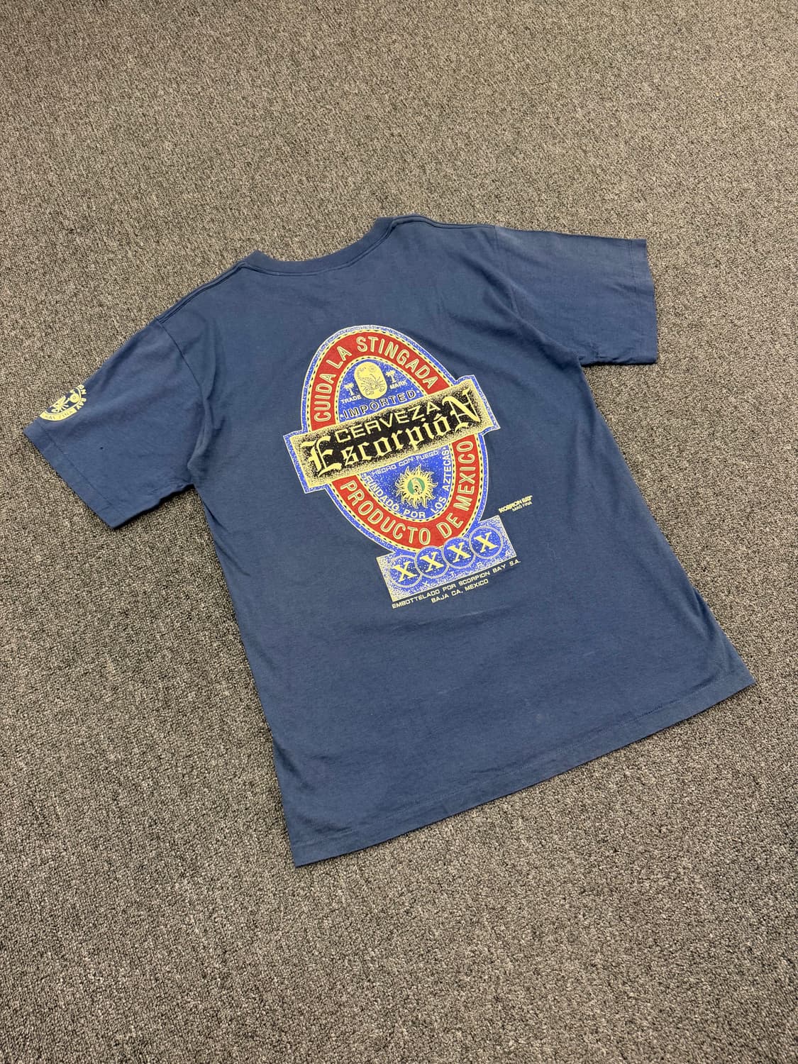 L) 스콜피온베이 빈티지 프린팅 반팔 티셔츠 상품이미지1