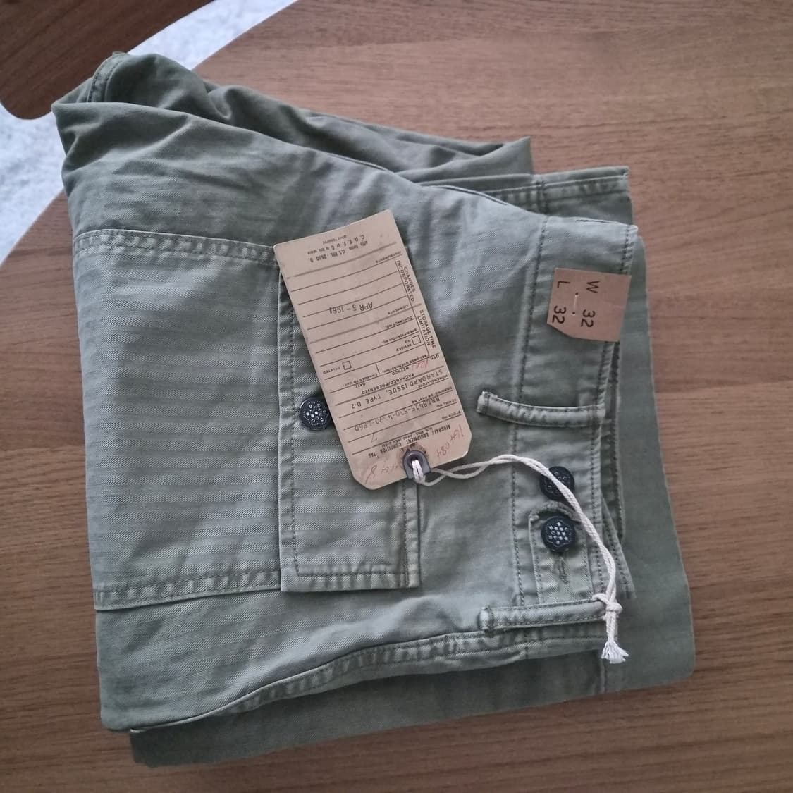 Rrl 헤링본 팬츠 팝니다. 32x32 상품이미지1