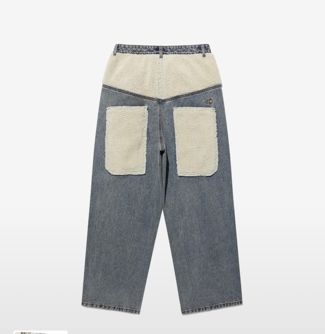 나이스고스트클럽 SHERPA BIG POCKET JEANS_BLUE 상품이미지2