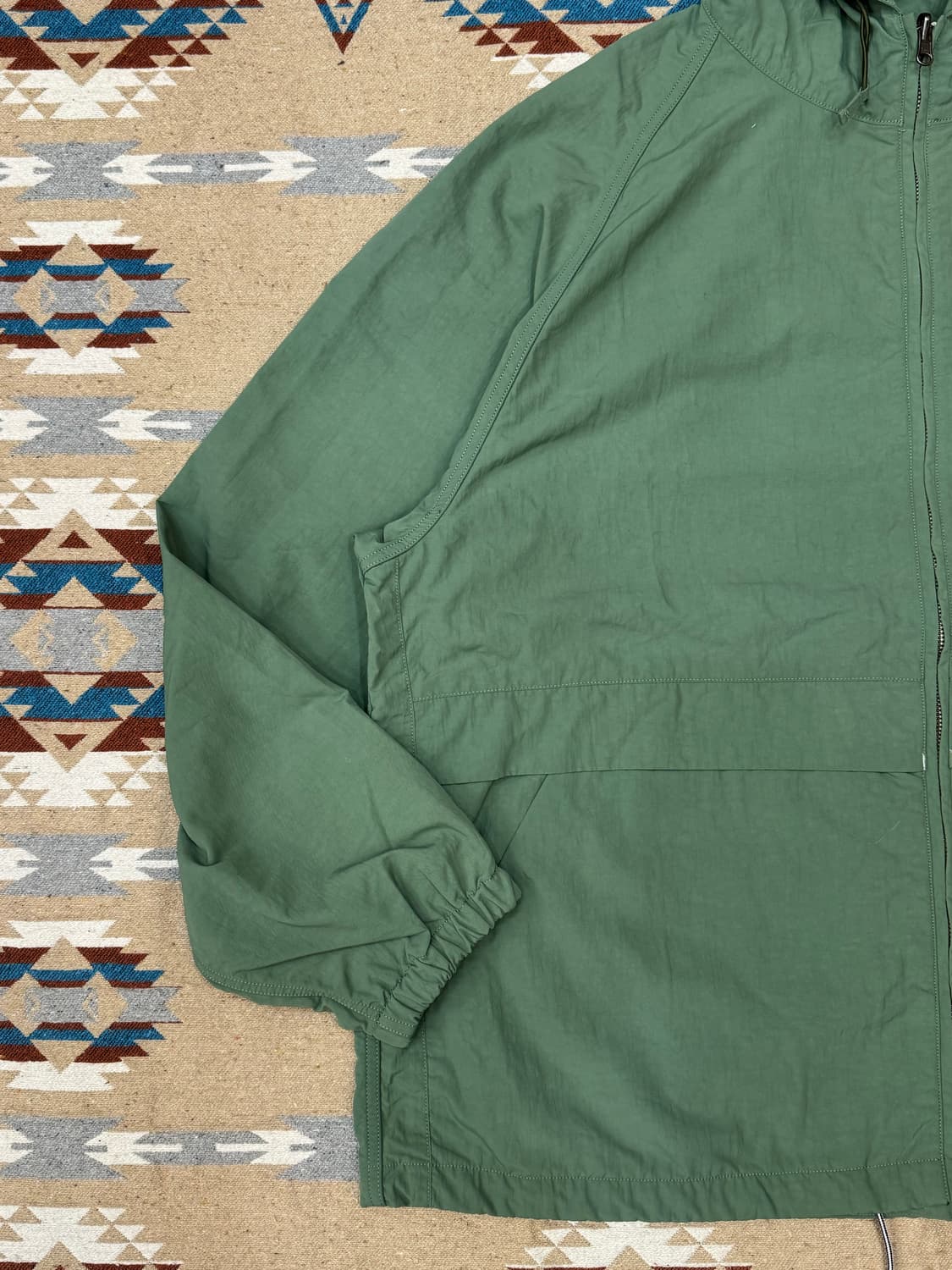 [XL] 나나미카 리버시블 후드 자켓 페이드 그린  상품이미지2