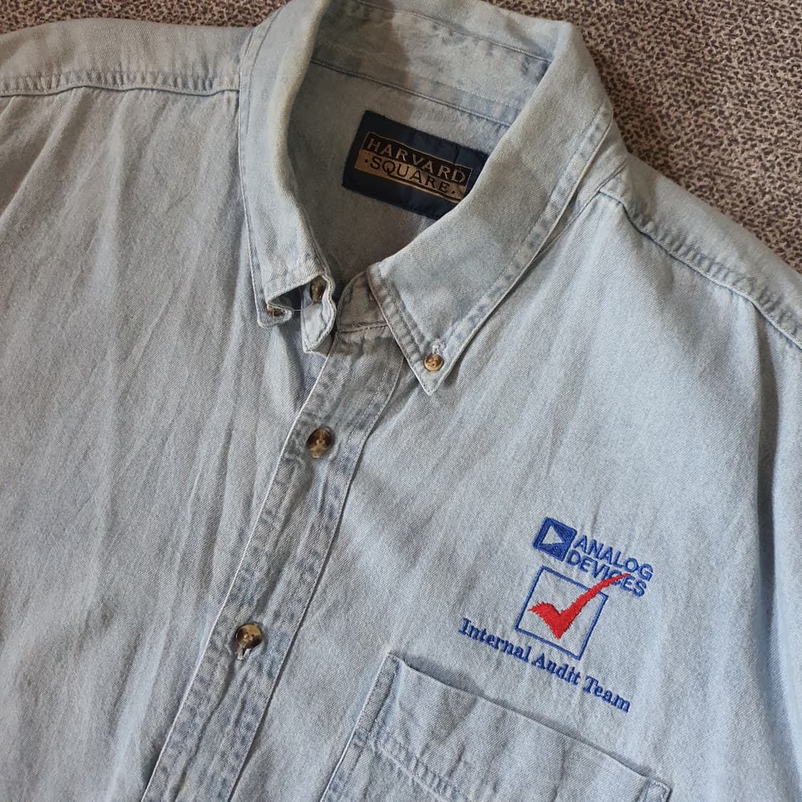 미국 수입 빈티지 데님 셔츠  no.57 상품이미지3