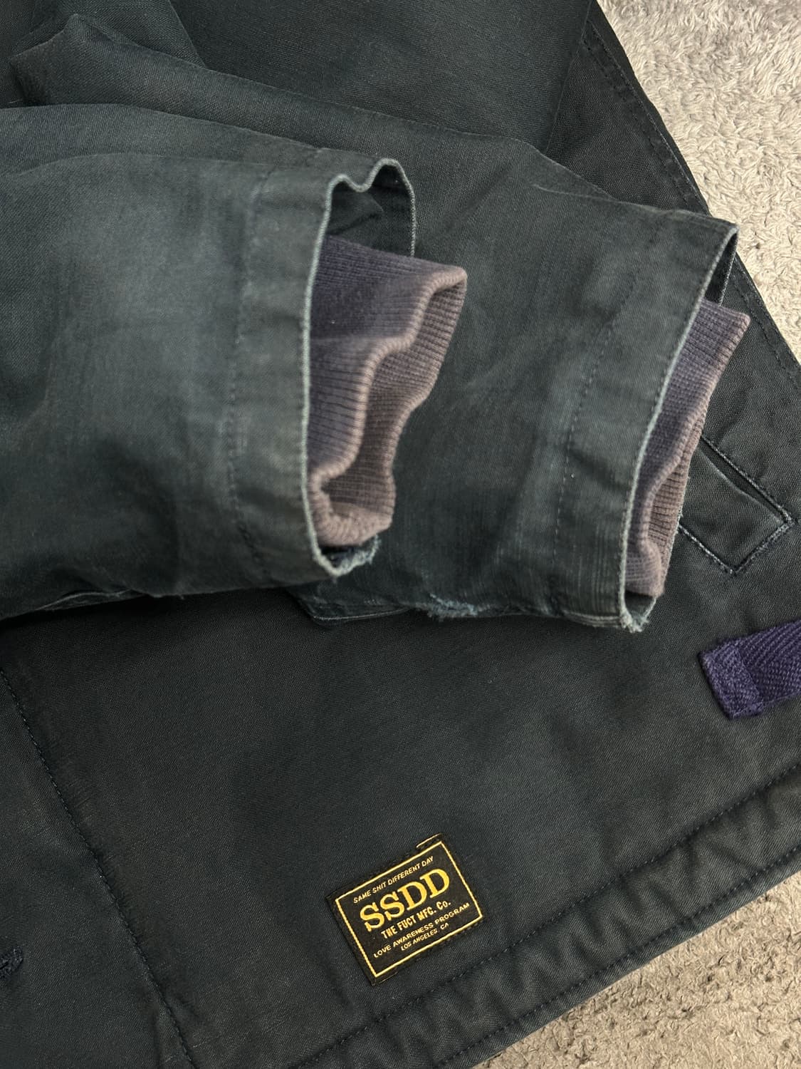 FUCT SSDD A-2 덱 자켓 L 상품이미지8